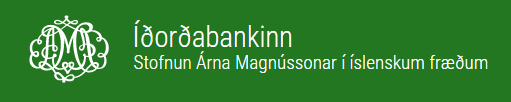 Íðorðabankinn logo